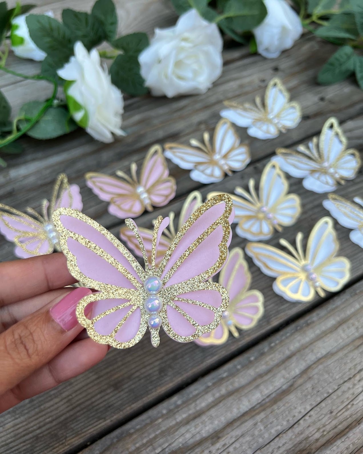 3D Butterflies for Baby Shower or Nursery decor