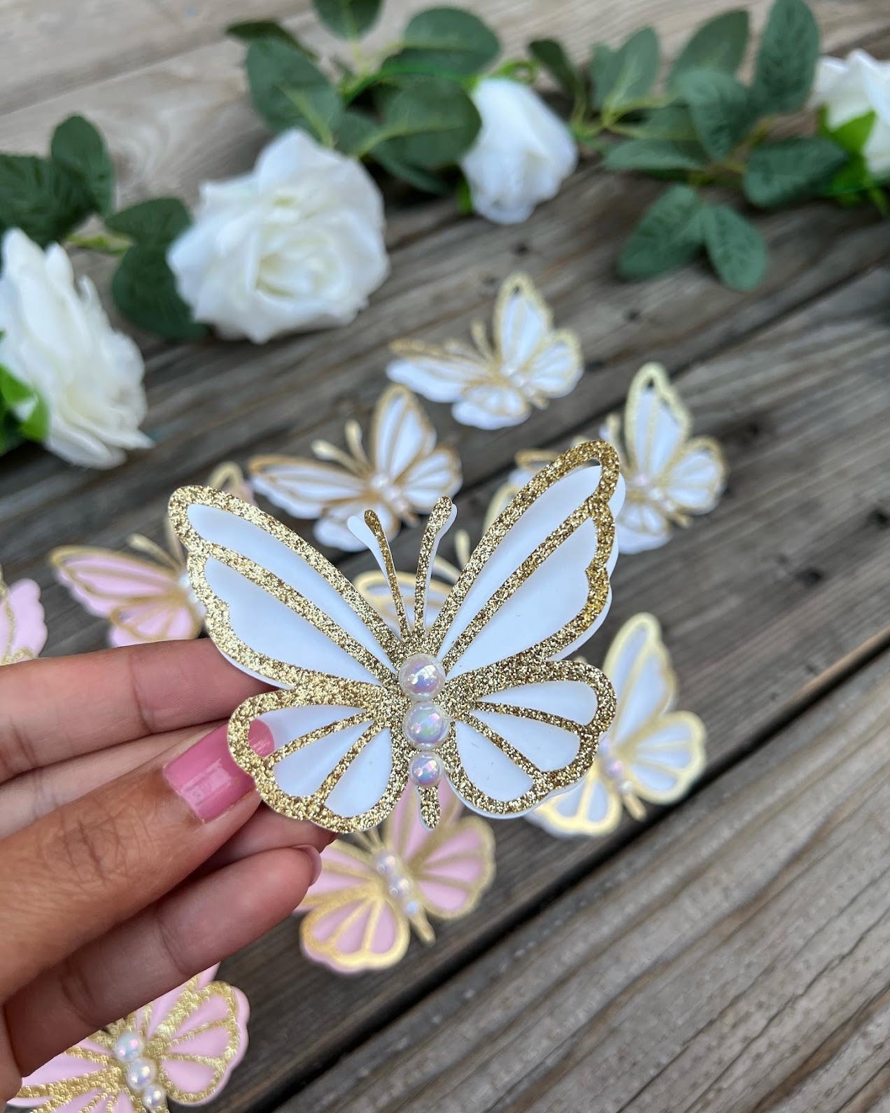 3D Butterflies for Baby Shower or Nursery decor