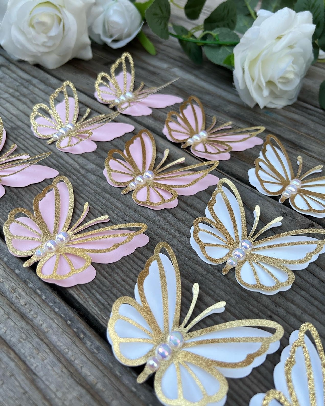 3D Butterflies for Baby Shower or Nursery decor