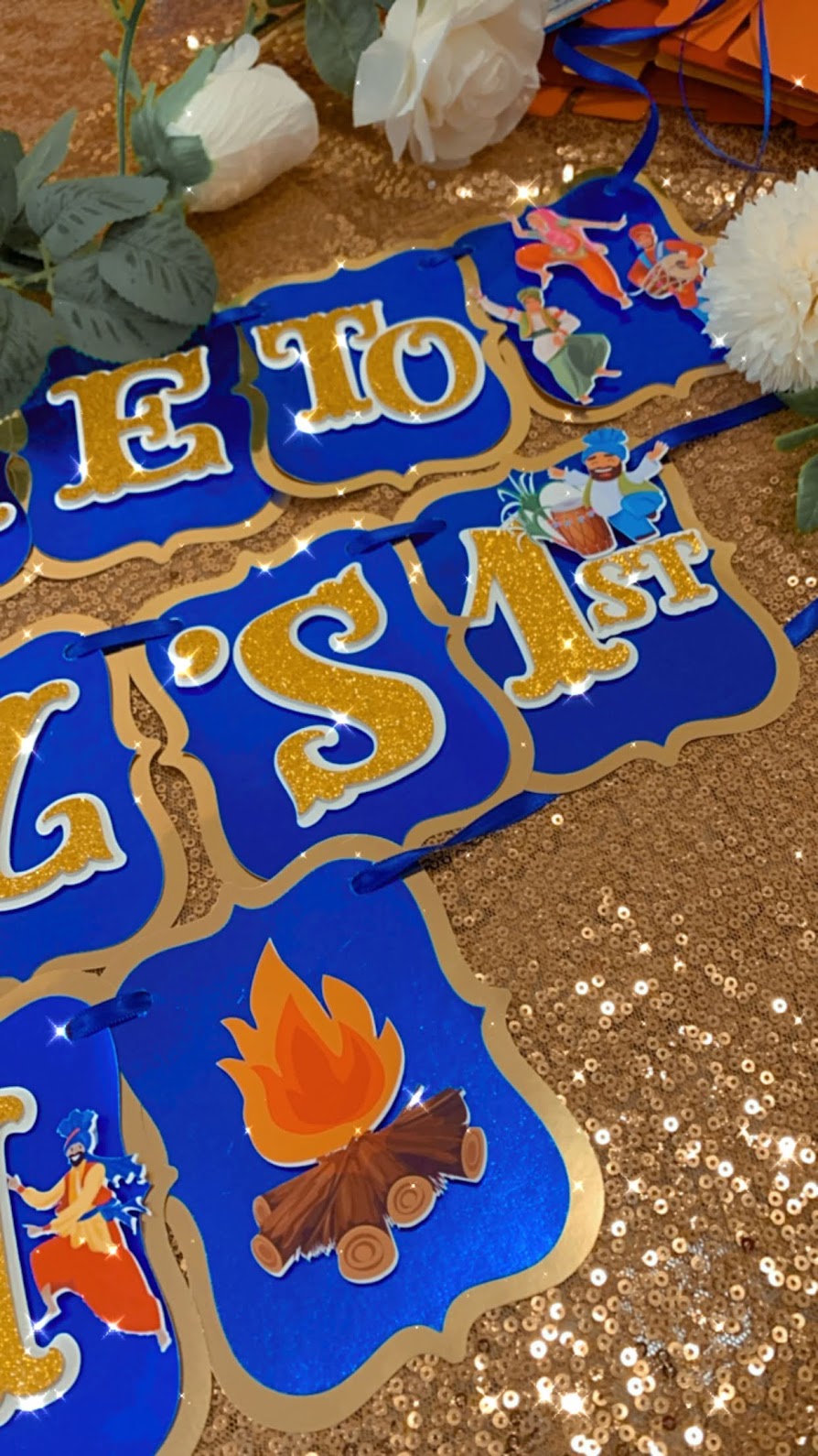 Lohri Party Banner