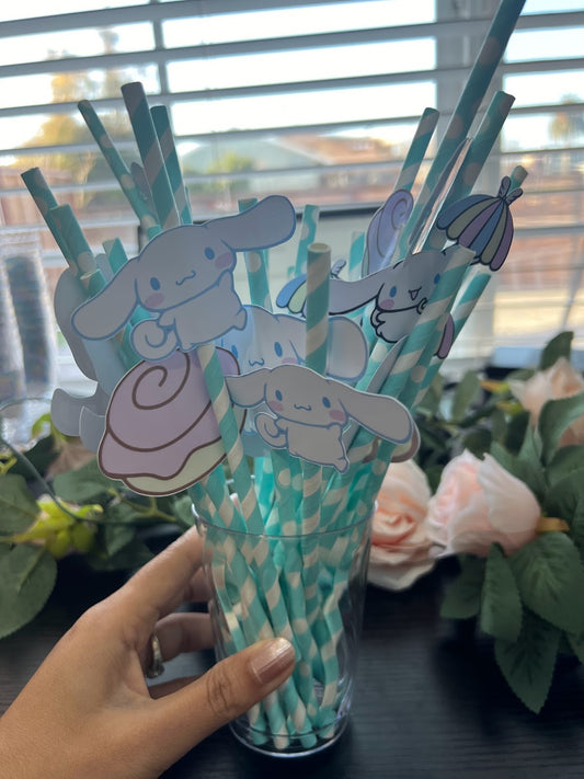 CINNAMOROLL Party Straws