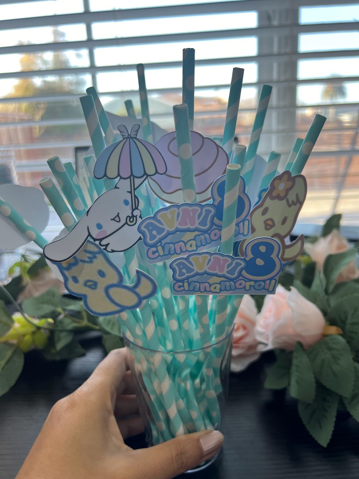 CINNAMOROLL Party Straws