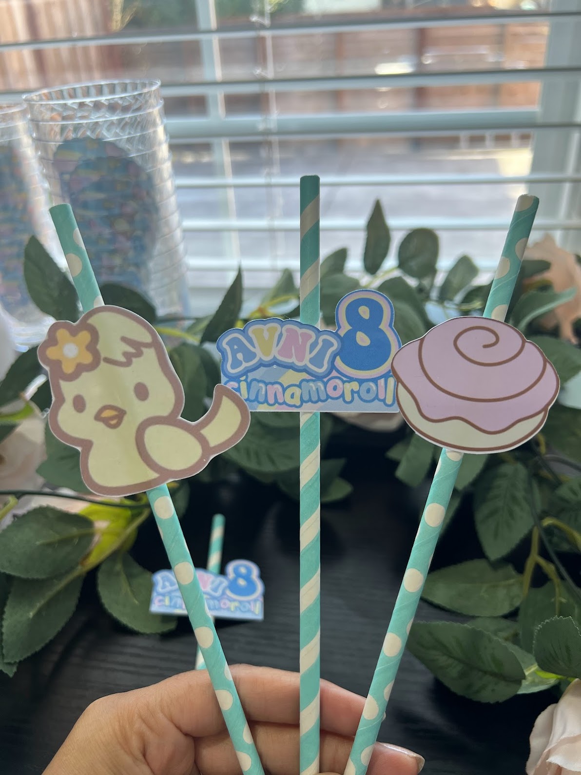 CINNAMOROLL Party Straws