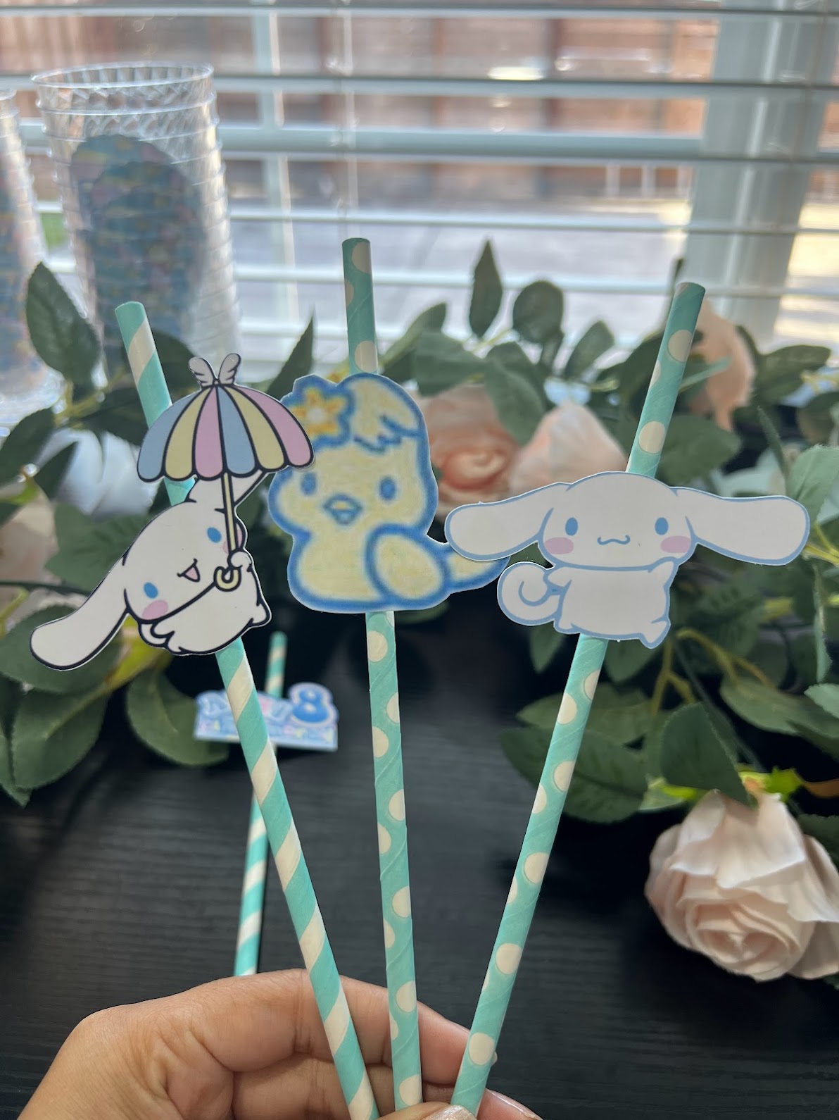 CINNAMOROLL Party Straws