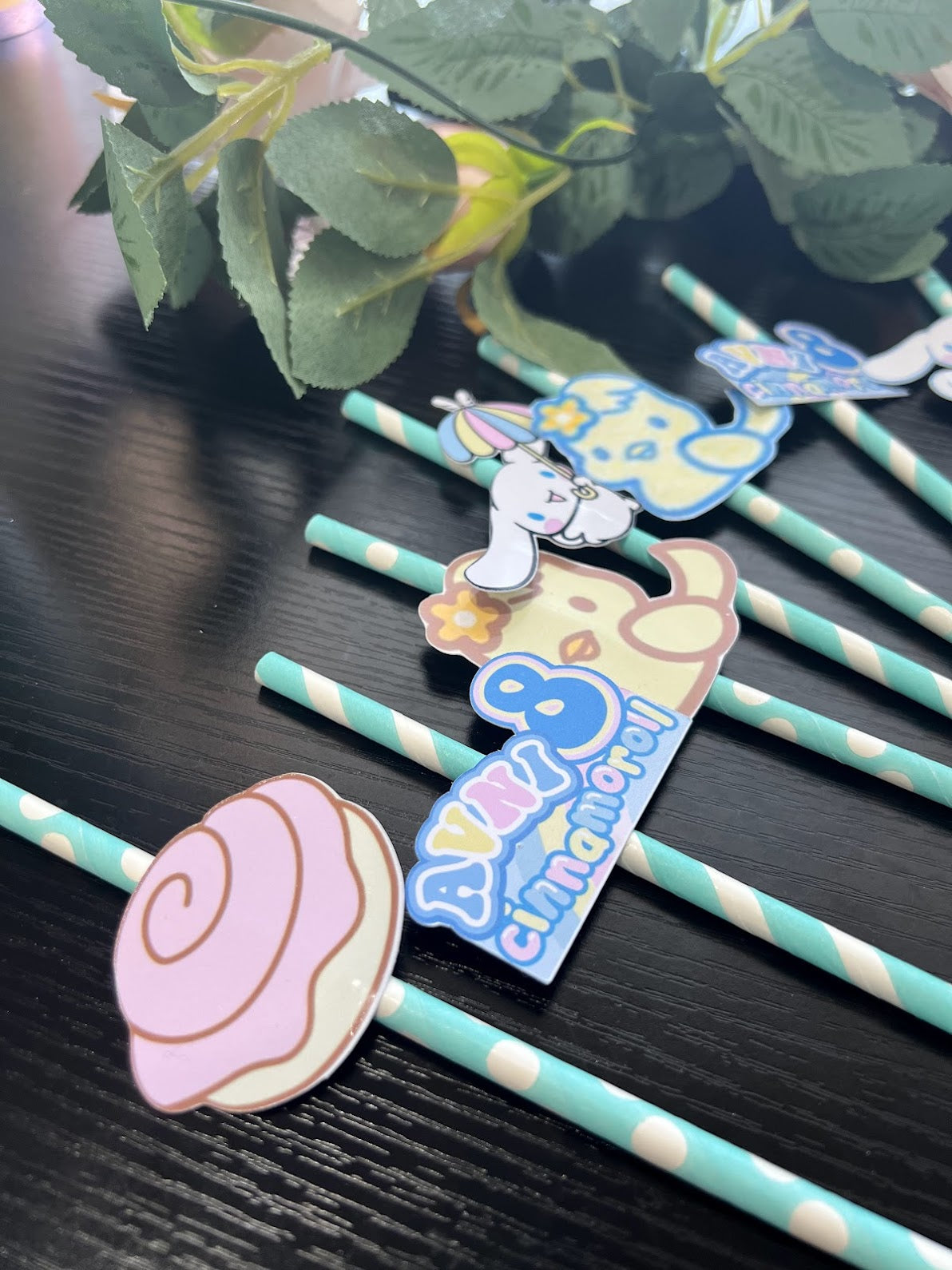 CINNAMOROLL Party Straws