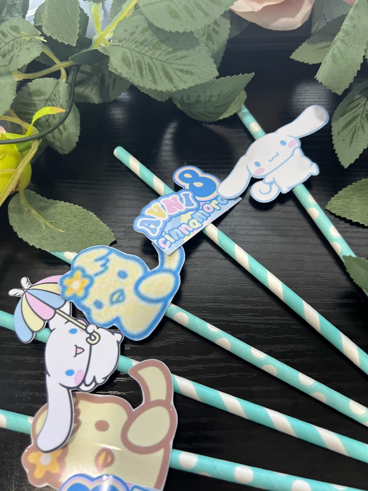 CINNAMOROLL Party Straws