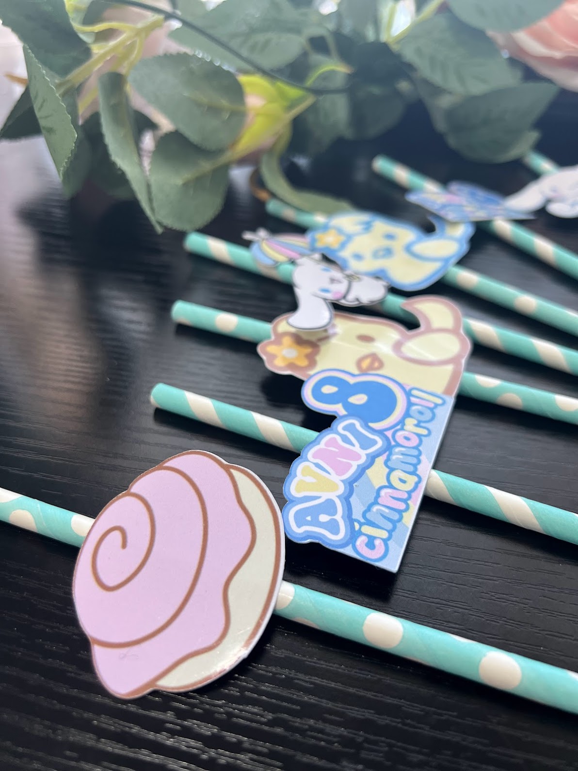 CINNAMOROLL Party Straws