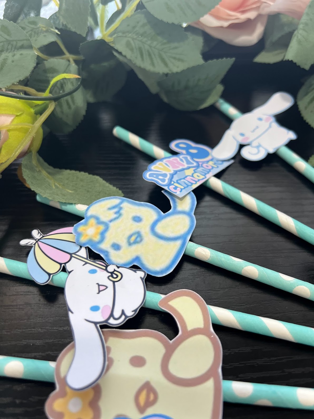 CINNAMOROLL Party Straws