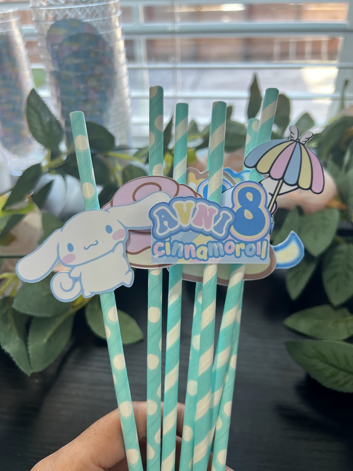 CINNAMOROLL Party Straws