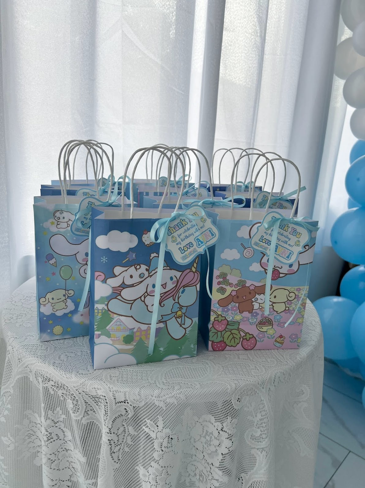 CINNAMOROLL inspired thank you gift tags