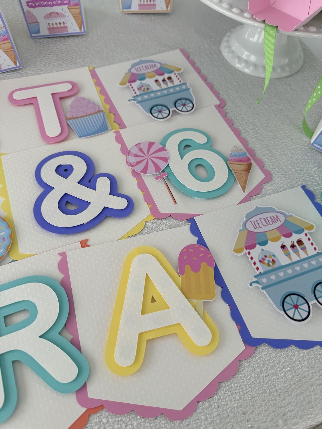 Sweet Sassy and Six Birthday Banner