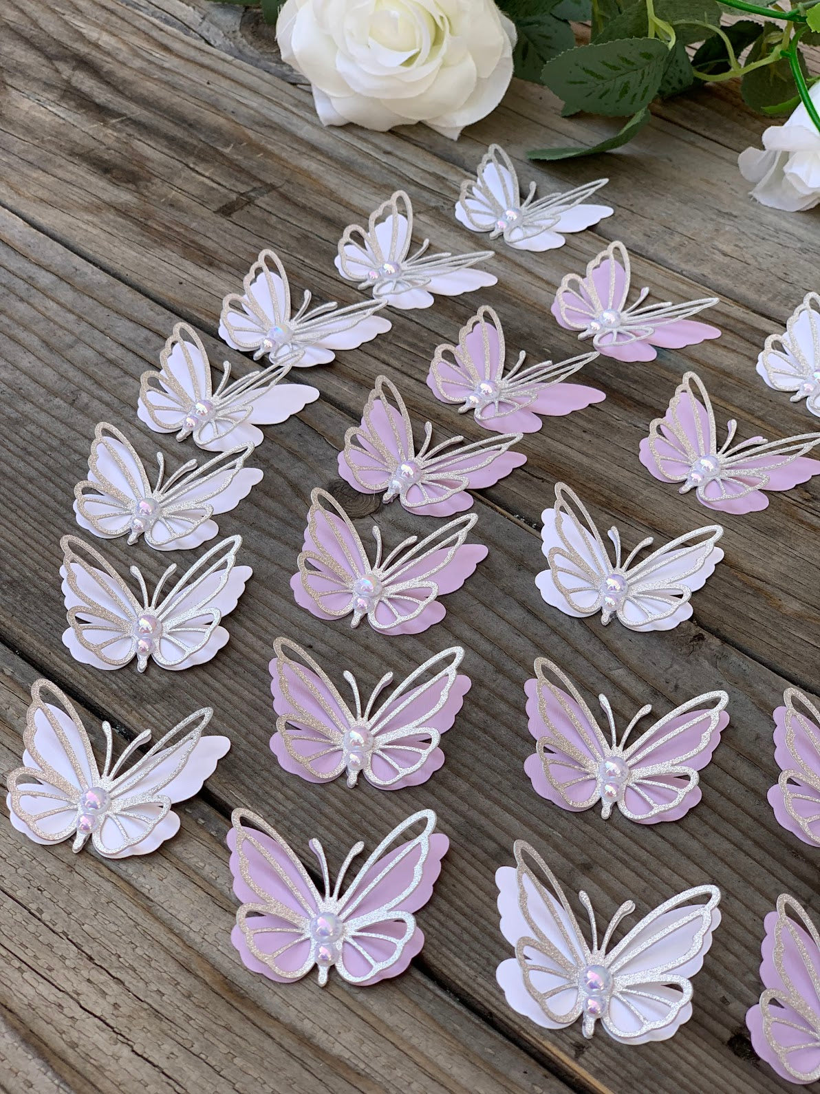 3D Butterflies for Baby Shower or Nursery decor