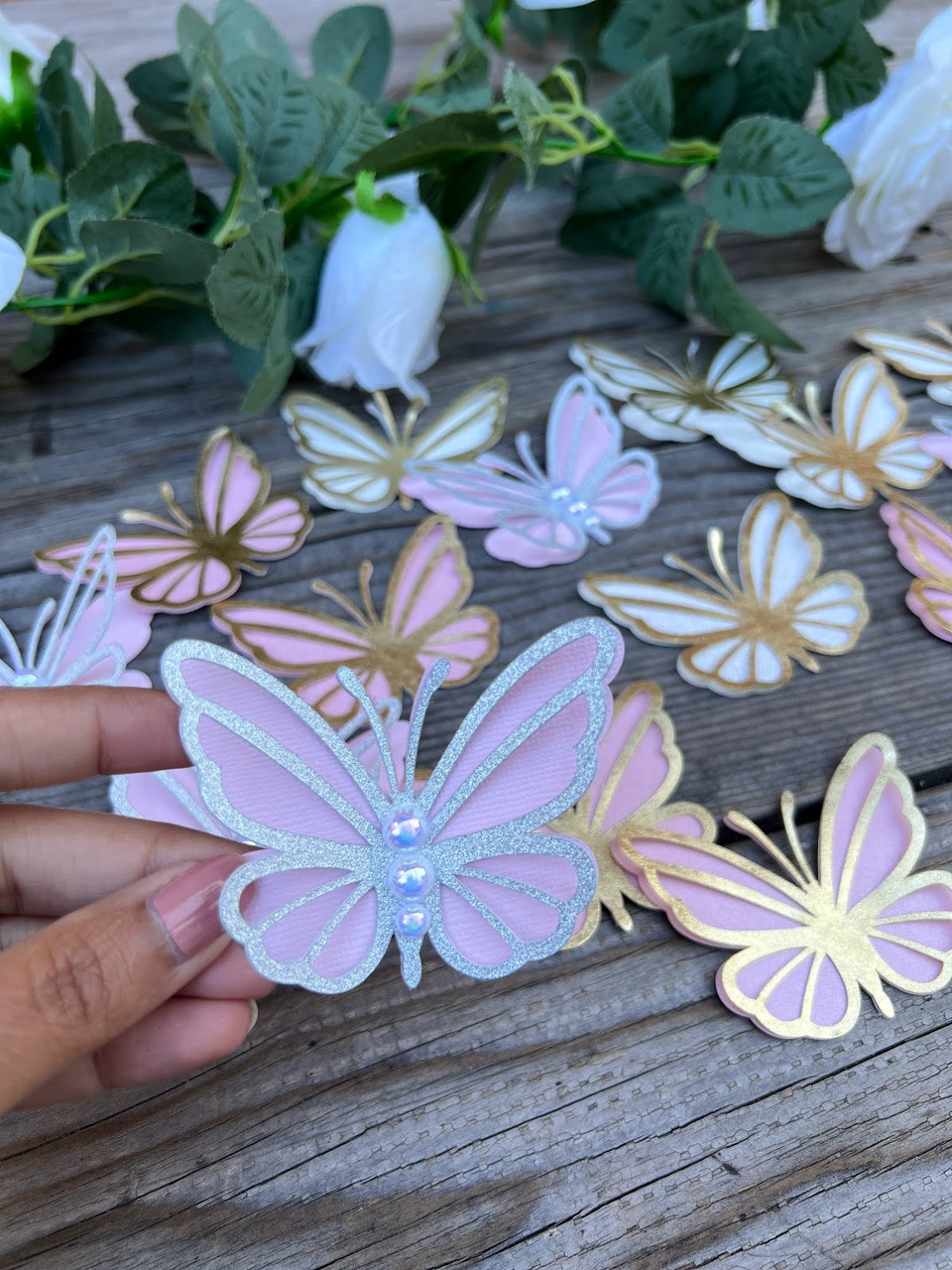 3D Butterflies for Baby Shower or Nursery decor