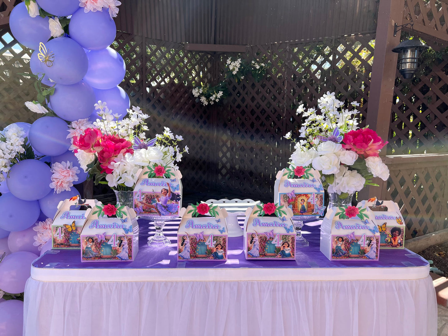 Encanto Favor Boxes, Isabela Treat Boxes