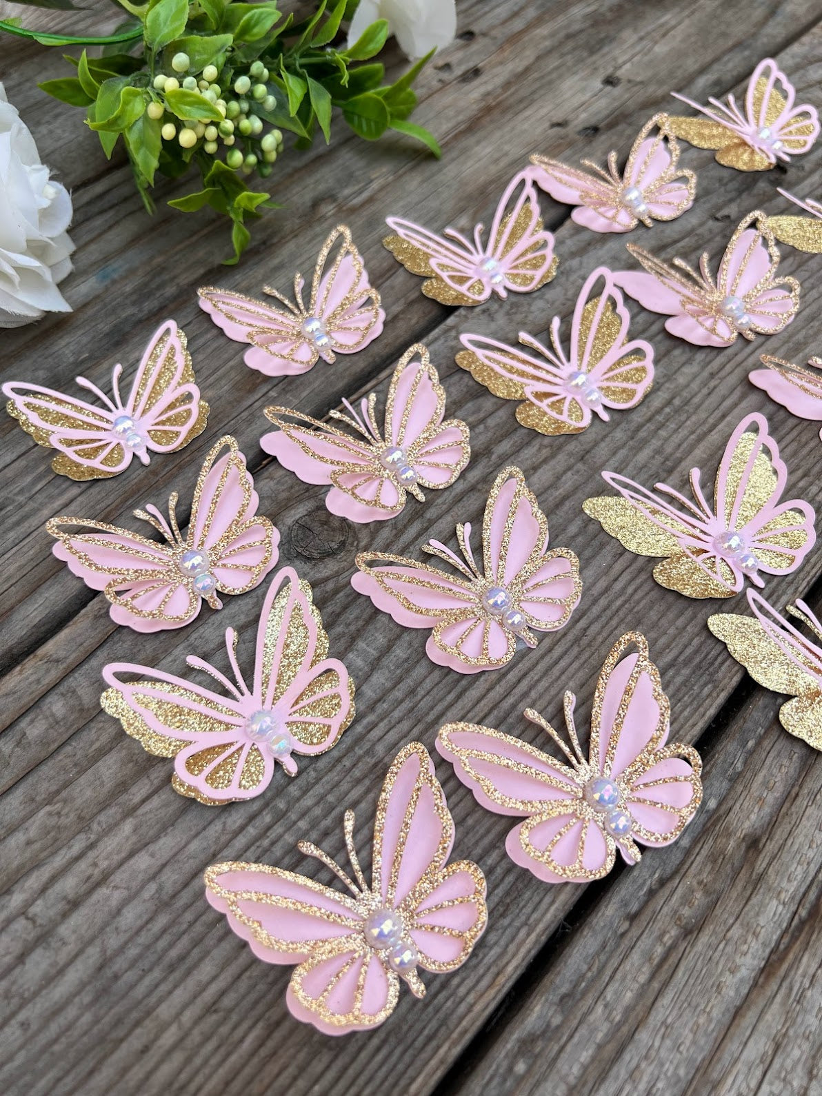 3D Butterflies for Baby Shower or Nursery decor