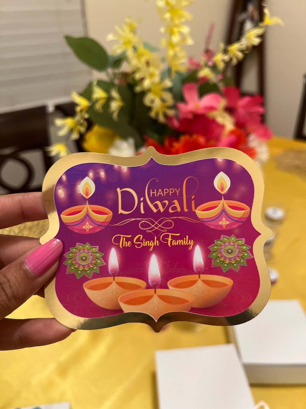 Diwali party favor boxes